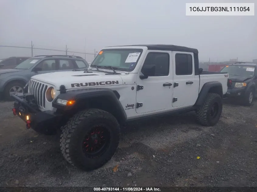 2022 Jeep Gladiator Rubicon 4X4 VIN: 1C6JJTBG3NL111054 Lot: 40793144