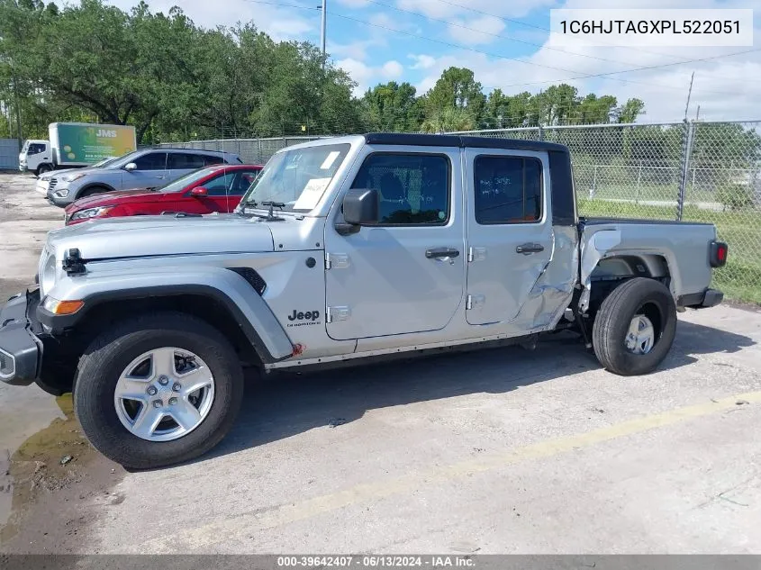 2023 Jeep Gladiator Sport S 4X4 VIN: 1C6HJTAGXPL522051 Lot: 39642407