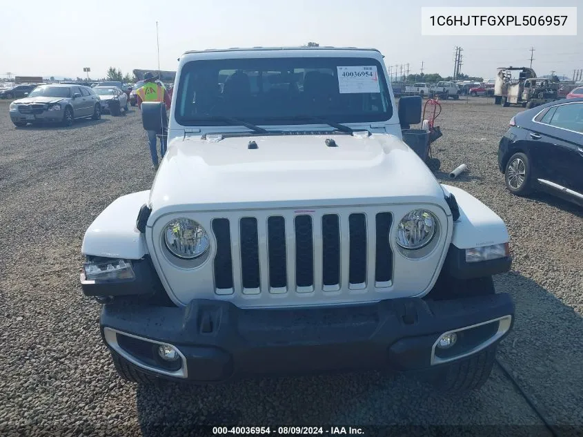 2023 Jeep Gladiator High Altitude 4X4/Overland 4X4 VIN: 1C6HJTFGXPL506957 Lot: 40036954