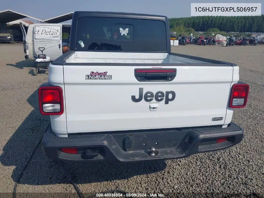 2023 Jeep Gladiator High Altitude 4X4/Overland 4X4 VIN: 1C6HJTFGXPL506957 Lot: 40036954