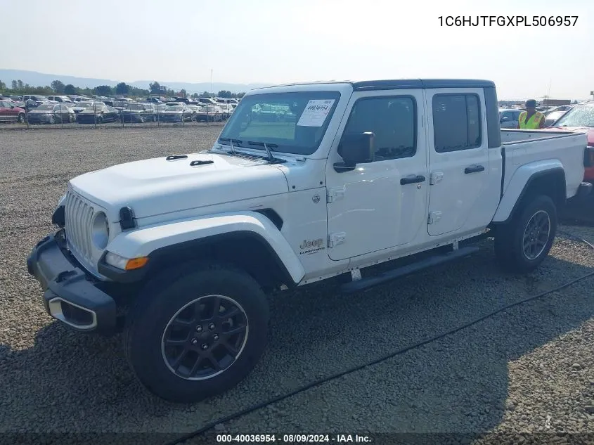 2023 Jeep Gladiator High Altitude 4X4/Overland 4X4 VIN: 1C6HJTFGXPL506957 Lot: 40036954