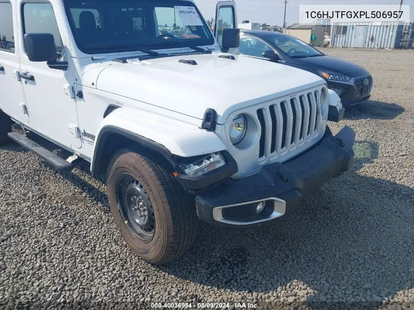 2023 Jeep Gladiator High Altitude 4X4/Overland 4X4 VIN: 1C6HJTFGXPL506957 Lot: 40036954