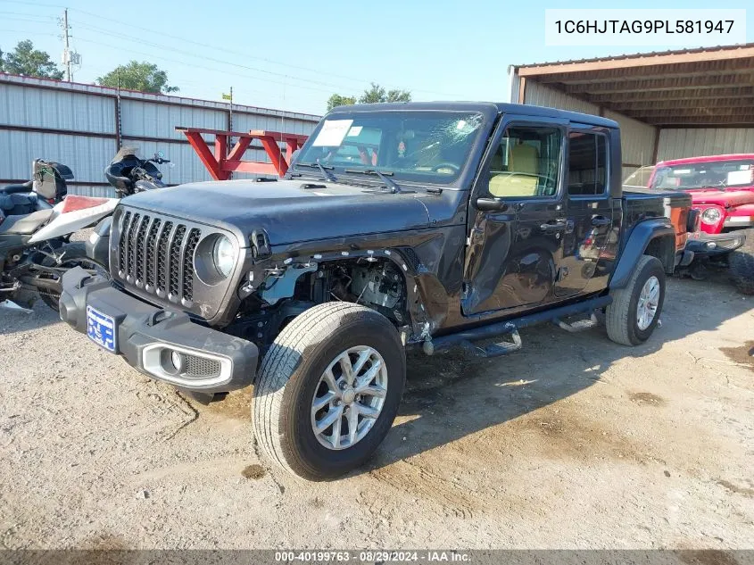 2023 Jeep Gladiator Sport S 4X4 VIN: 1C6HJTAG9PL581947 Lot: 40199763