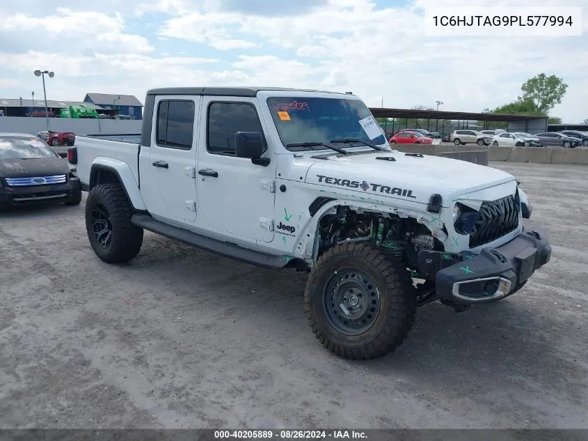 2023 Jeep Gladiator Texas Trail 4X4 VIN: 1C6HJTAG9PL577994 Lot: 40205889