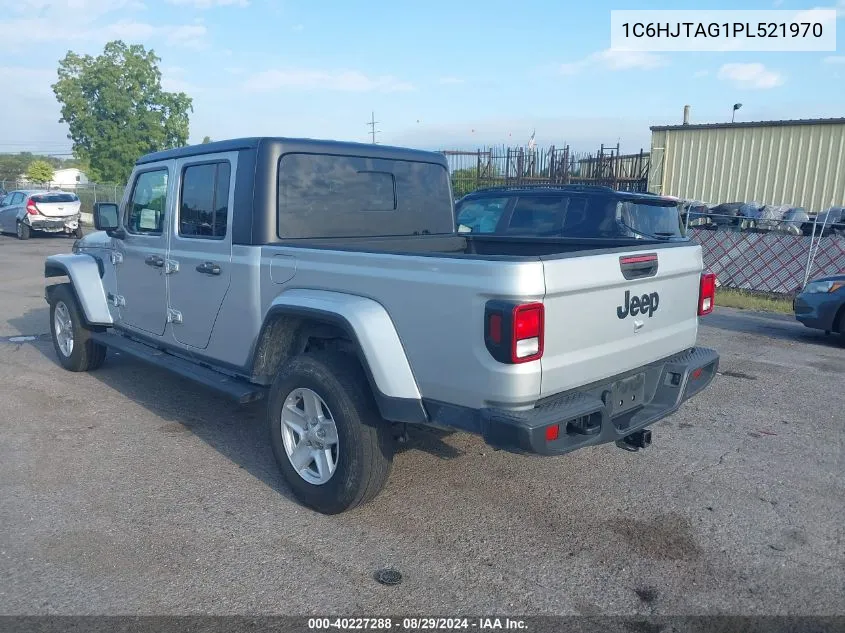 2023 Jeep Gladiator Sport S 4X4 VIN: 1C6HJTAG1PL521970 Lot: 40227288