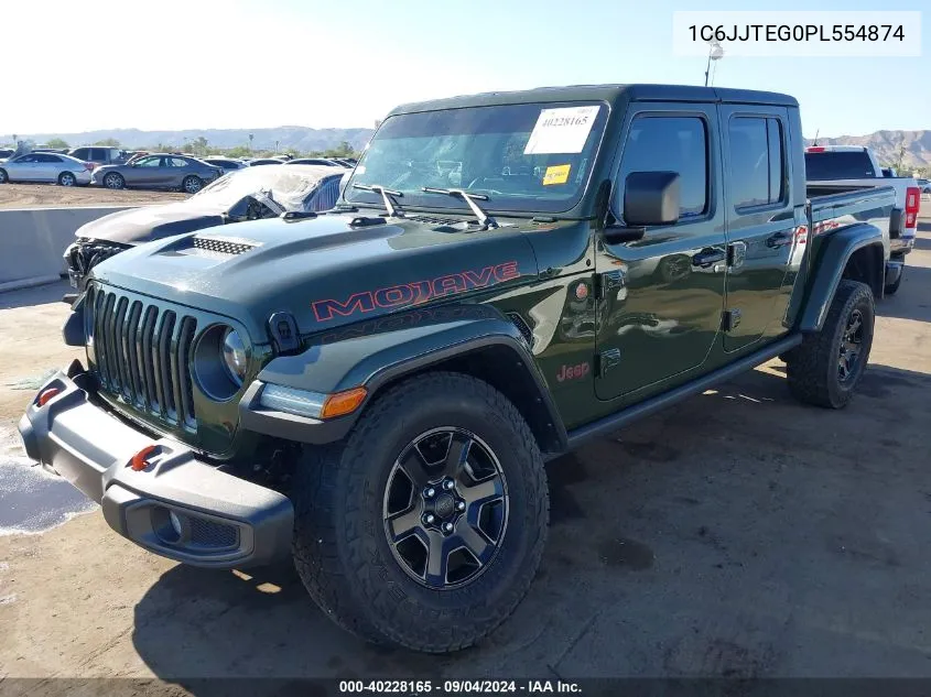 2023 Jeep Gladiator Mojave 4X4 VIN: 1C6JJTEG0PL554874 Lot: 40228165