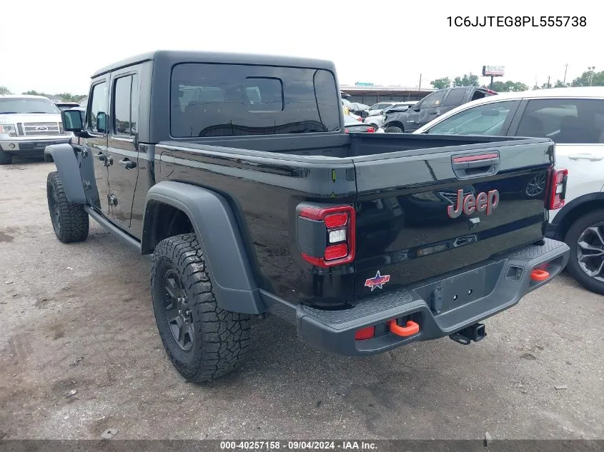 2023 Jeep Gladiator Mojave VIN: 1C6JJTEG8PL555738 Lot: 40257158