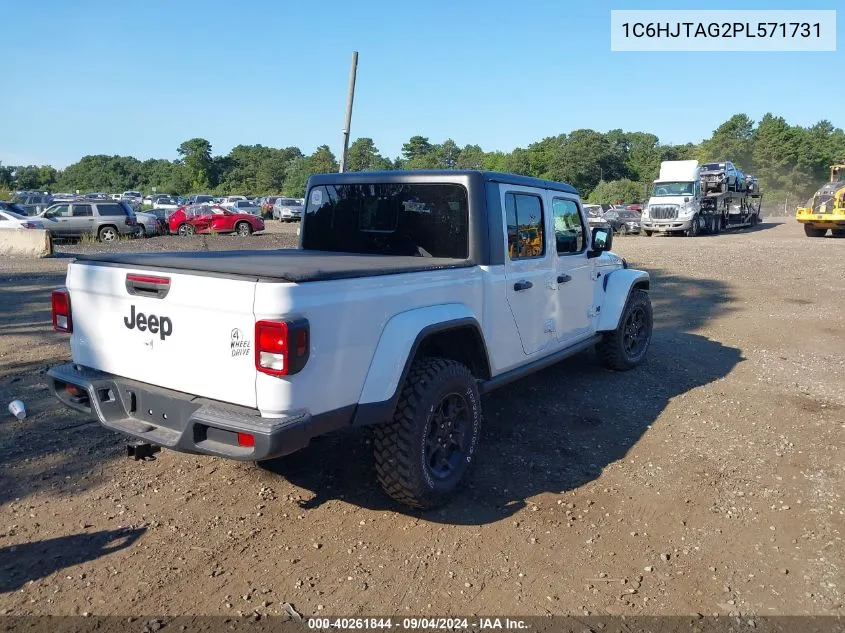 1C6HJTAG2PL571731 2023 Jeep Gladiator Sport