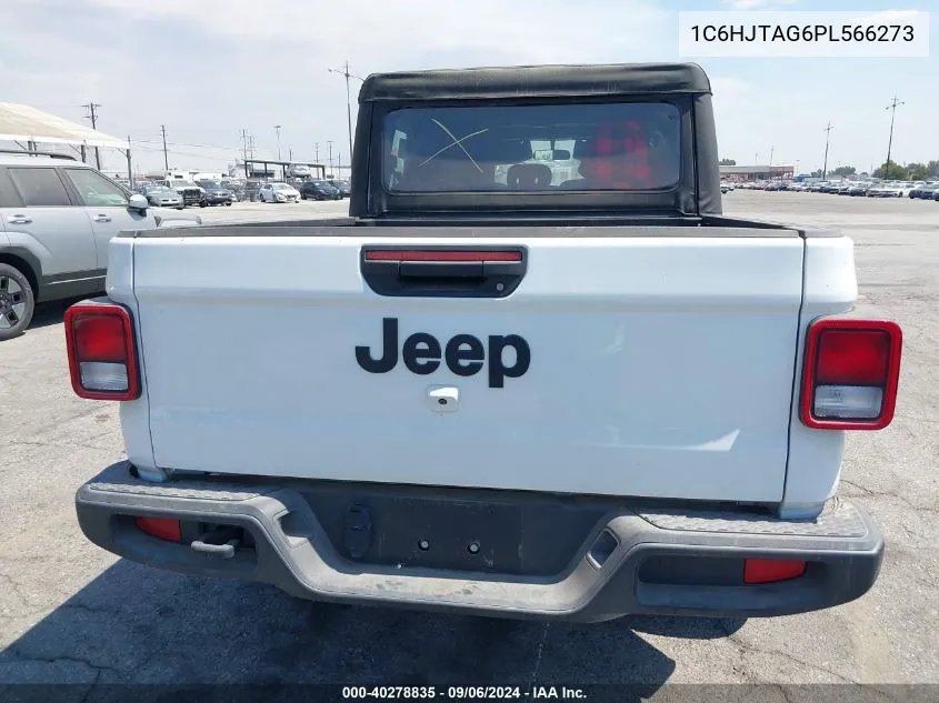 2023 Jeep Gladiator Sport 4X4 VIN: 1C6HJTAG6PL566273 Lot: 40278835