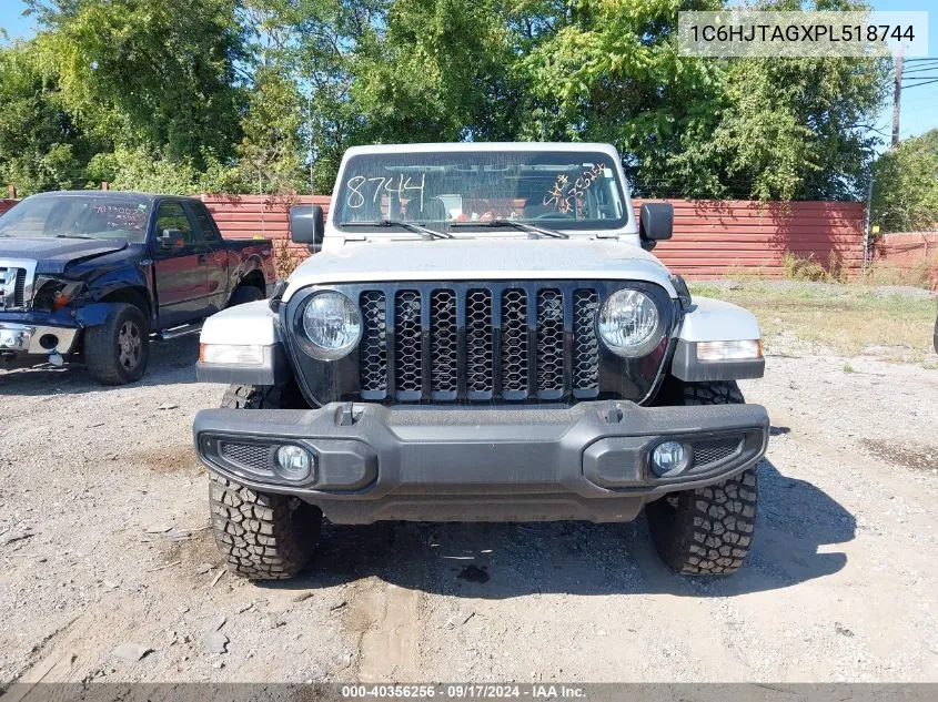 2023 Jeep Gladiator Willys 4X4 VIN: 1C6HJTAGXPL518744 Lot: 40356256