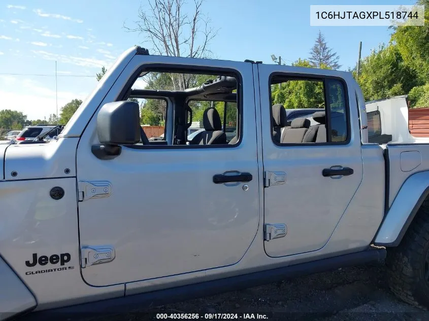 2023 Jeep Gladiator Willys 4X4 VIN: 1C6HJTAGXPL518744 Lot: 40356256