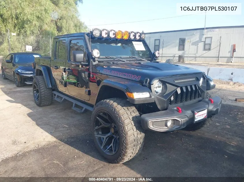 2023 Jeep Gladiator Rubicon VIN: 1C6JJTBG7PL530107 Lot: 40404791