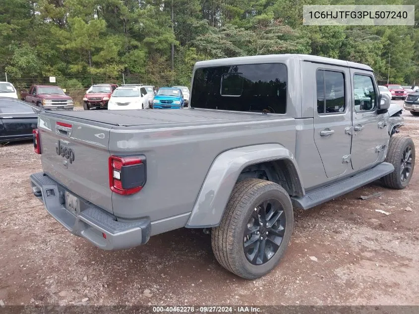 2023 Jeep Gladiator High Altitude 4X4 VIN: 1C6HJTFG3PL507240 Lot: 40462278