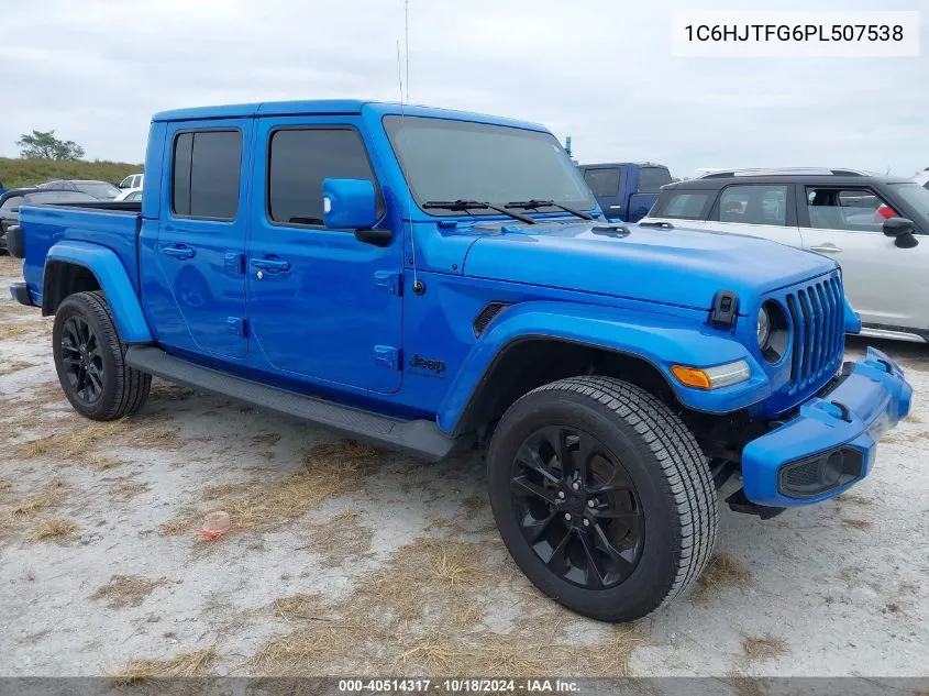 2023 Jeep Gladiator High Altitude 4X4 VIN: 1C6HJTFG6PL507538 Lot: 40514317