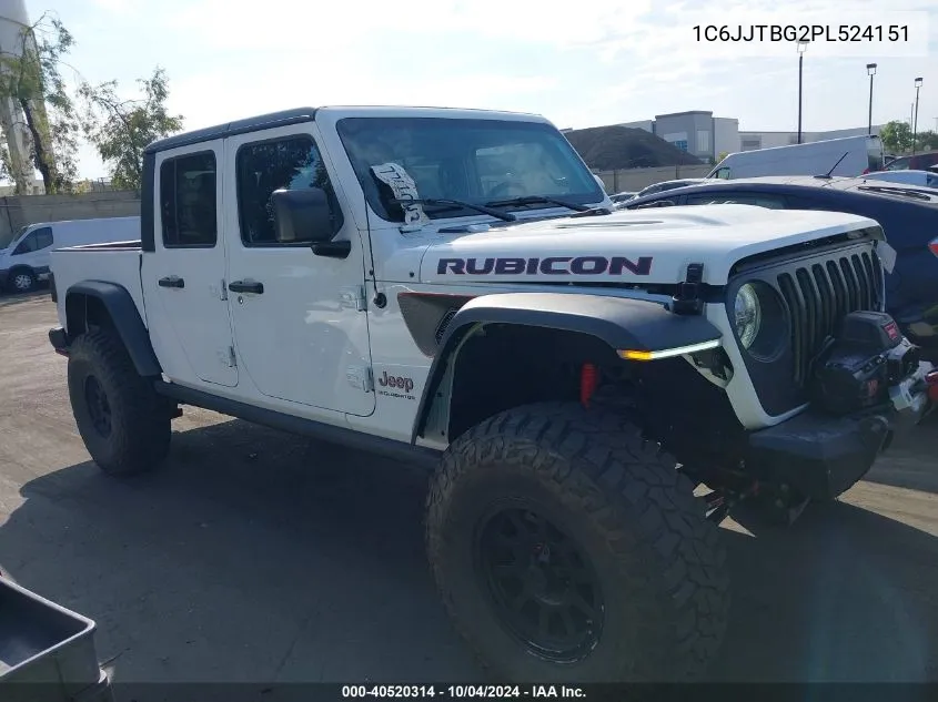 1C6JJTBG2PL524151 2023 Jeep Gladiator Rubicon 4X4