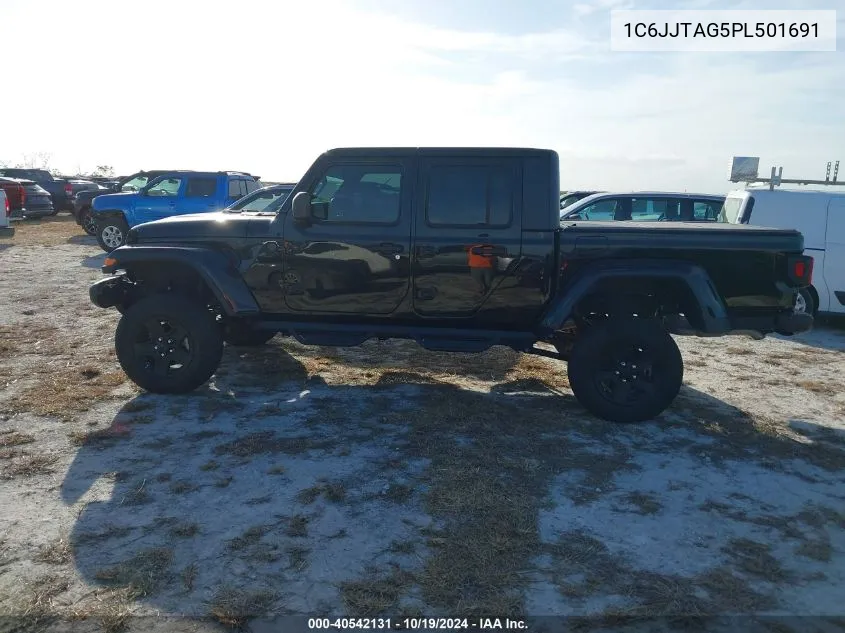 2023 Jeep Gladiator Sport S 4X4 VIN: 1C6JJTAG5PL501691 Lot: 40542131