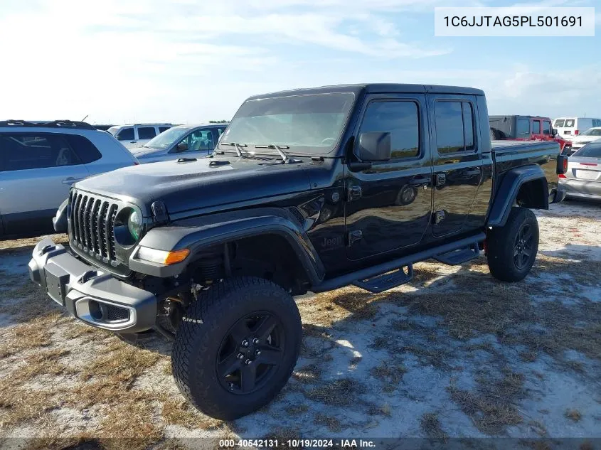 2023 Jeep Gladiator Sport S 4X4 VIN: 1C6JJTAG5PL501691 Lot: 40542131