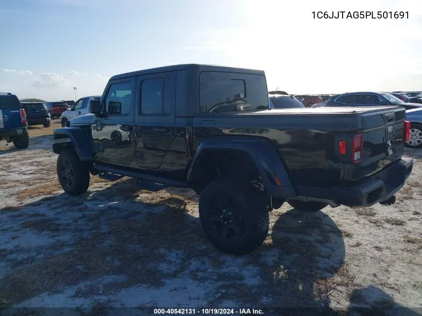 2023 Jeep Gladiator Sport S 4X4 VIN: 1C6JJTAG5PL501691 Lot: 40542131