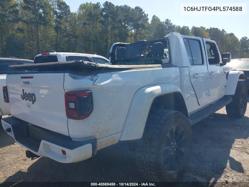 2023 Jeep Gladiator High Altitude 4X4 VIN: 1C6HJTFG4PL574588 Lot: 40588458