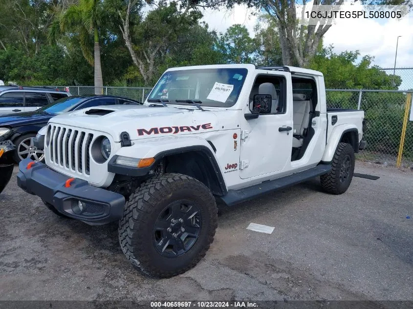 2023 Jeep Gladiator Mojave 4X4 VIN: 1C6JJTEG5PL508005 Lot: 40659697