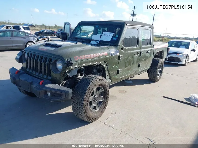 2023 Jeep Gladiator Mojave 4X4 VIN: 1C6JJTEG7PL516154 Lot: 40700511