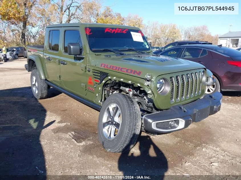 2023 Jeep Gladiator Rubicon 4X4 VIN: 1C6JJTBG7PL544945 Lot: 40743518