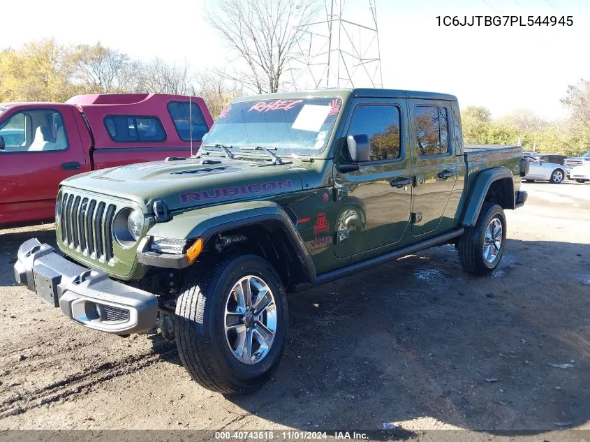 2023 Jeep Gladiator Rubicon 4X4 VIN: 1C6JJTBG7PL544945 Lot: 40743518