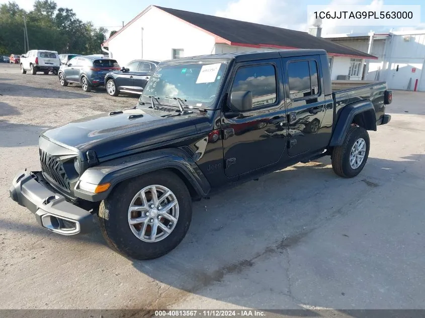 2023 Jeep Gladiator Sport S 4X4 VIN: 1C6JJTAG9PL563000 Lot: 40813567