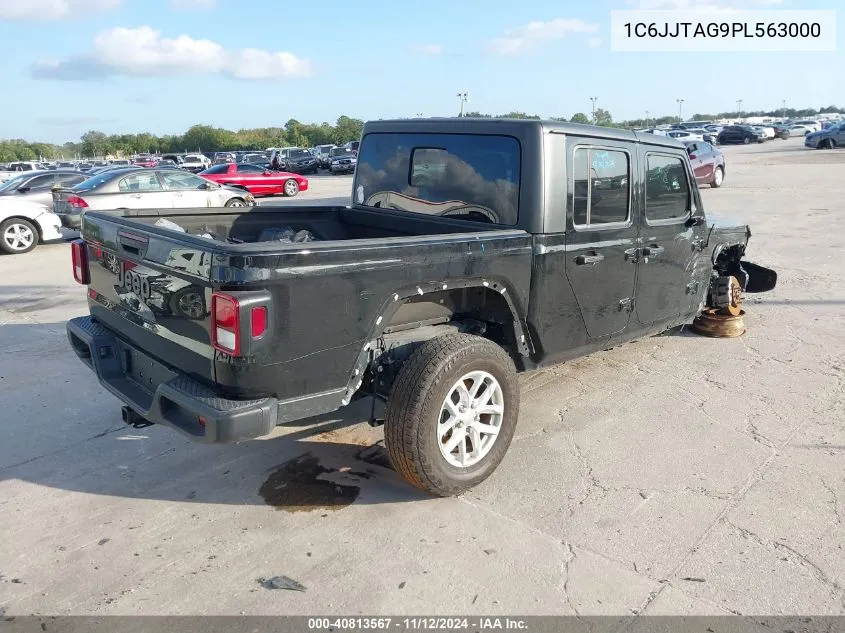 2023 Jeep Gladiator Sport S 4X4 VIN: 1C6JJTAG9PL563000 Lot: 40813567