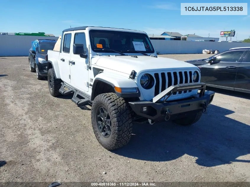 2023 Jeep Gladiator Freedom 4X4 VIN: 1C6JJTAG5PL513338 Lot: 40818365