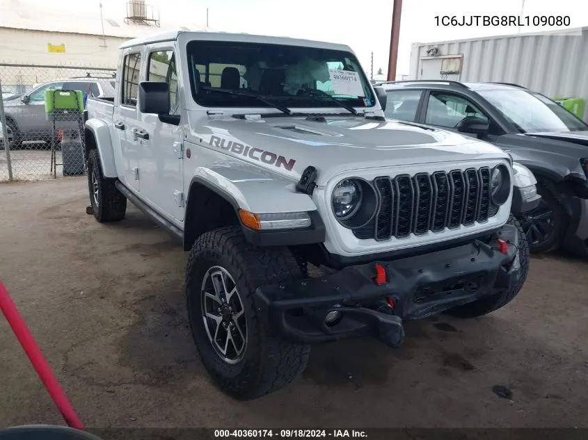 2024 Jeep Gladiator Rubicon X VIN: 1C6JJTBG8RL109080 Lot: 40360174