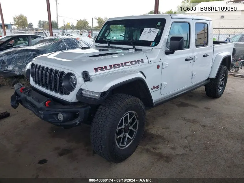 2024 Jeep Gladiator Rubicon X VIN: 1C6JJTBG8RL109080 Lot: 40360174