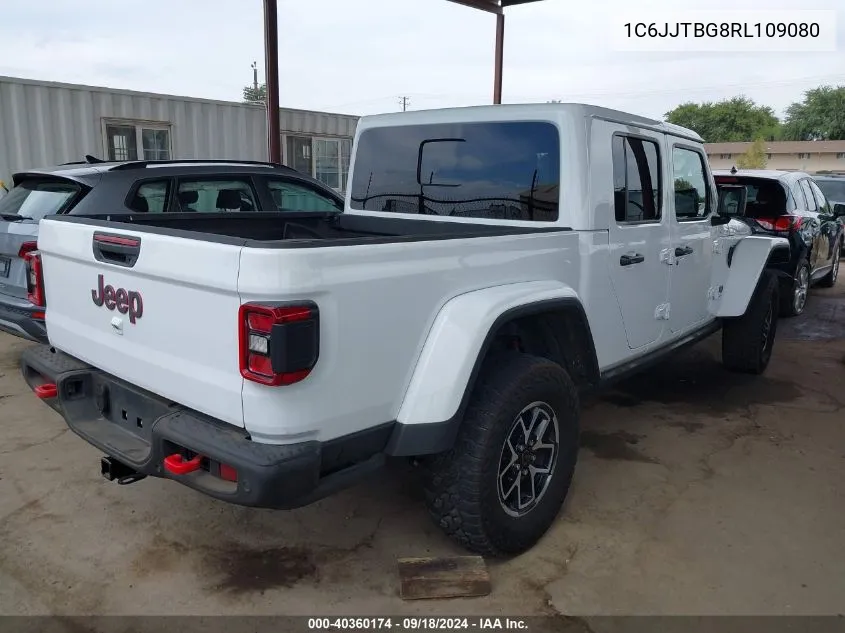 2024 Jeep Gladiator Rubicon X VIN: 1C6JJTBG8RL109080 Lot: 40360174