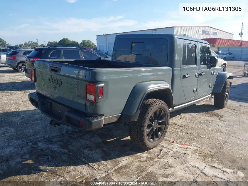 2024 Jeep Gladiator Sport S VIN: 1C6HJTAG6RL131305 Lot: 40497084