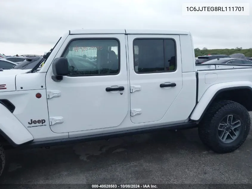 2024 Jeep Gladiator Mojave X VIN: 1C6JJTEG8RL111701 Lot: 40528583