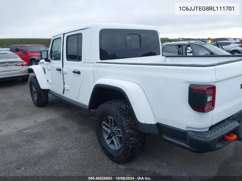 2024 Jeep Gladiator Mojave X VIN: 1C6JJTEG8RL111701 Lot: 40528583