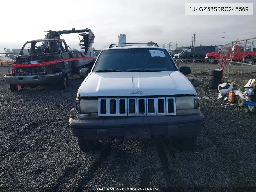 1J4GZ58S0RC245569 1994 Jeep Grand Cherokee Laredo