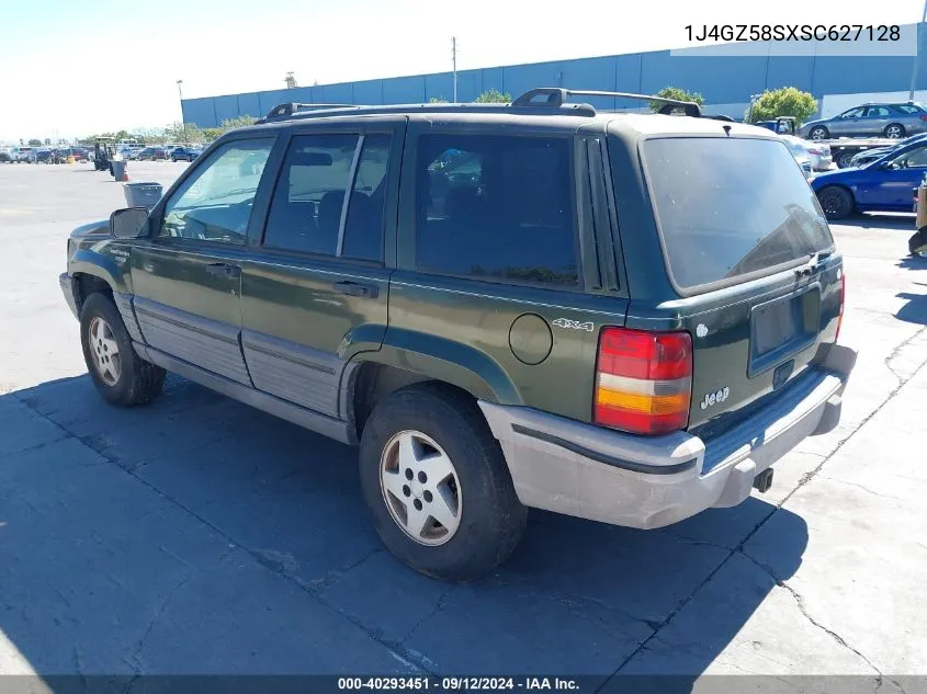 1995 Jeep Grand Cherokee Laredo VIN: 1J4GZ58SXSC627128 Lot: 40293451