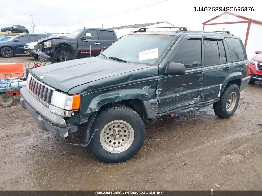 1995 Jeep Grand Cherokee Laredo VIN: 1J4GZ58S4SC695876 Lot: 40416376