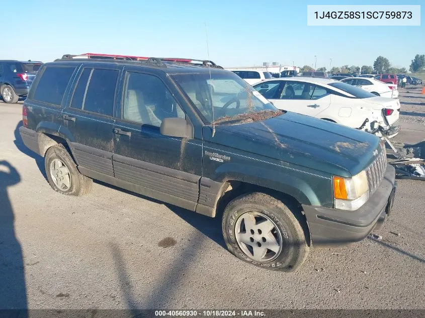 1995 Jeep Grand Cherokee Laredo VIN: 1J4GZ58S1SC759873 Lot: 40560930