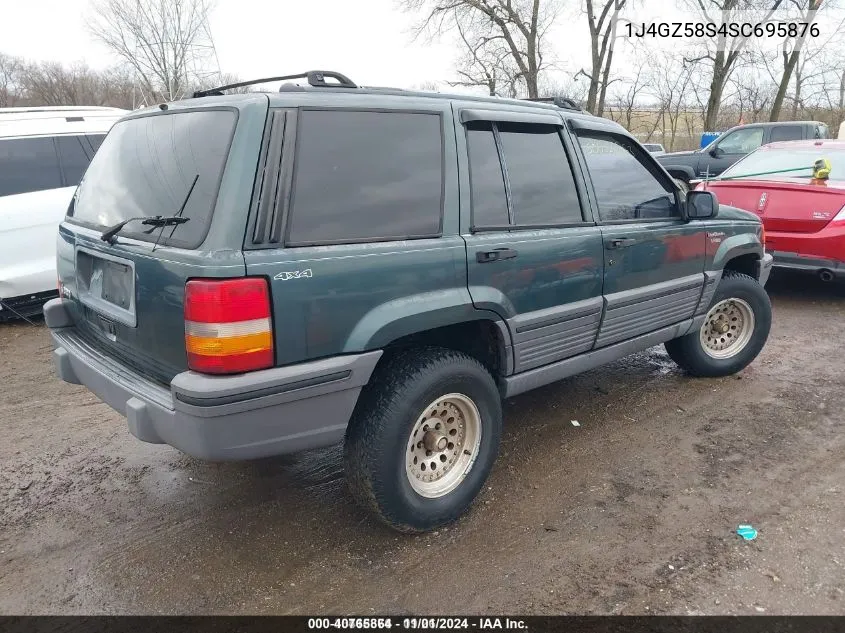 1995 Jeep Grand Cherokee Laredo VIN: 1J4GZ58S4SC695876 Lot: 40765864