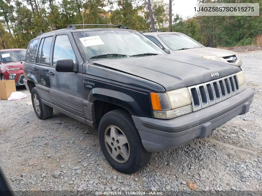 1995 Jeep Grand Cherokee Laredo VIN: 1J4GZ58S7SC615275 Lot: 40792515