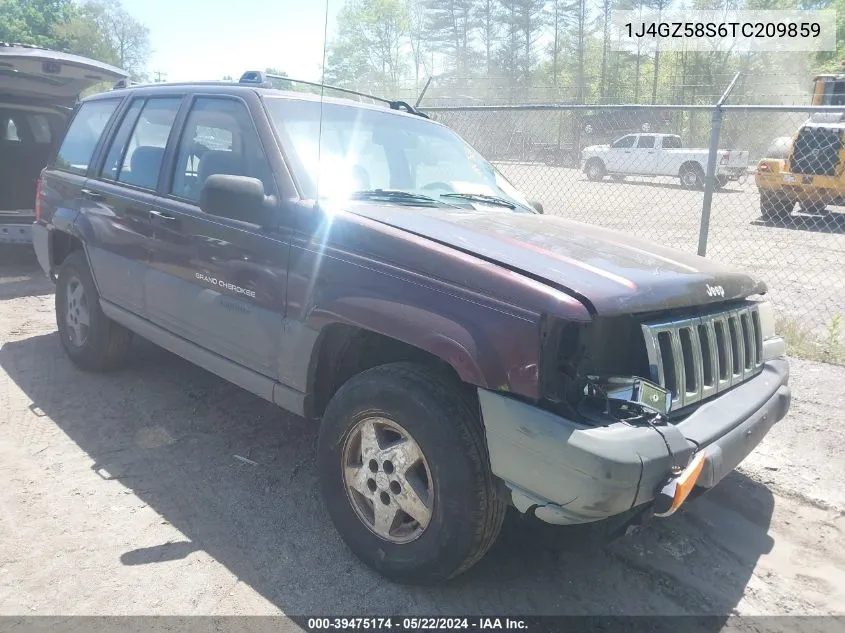 1996 Jeep Grand Cherokee Laredo VIN: 1J4GZ58S6TC209859 Lot: 39475174