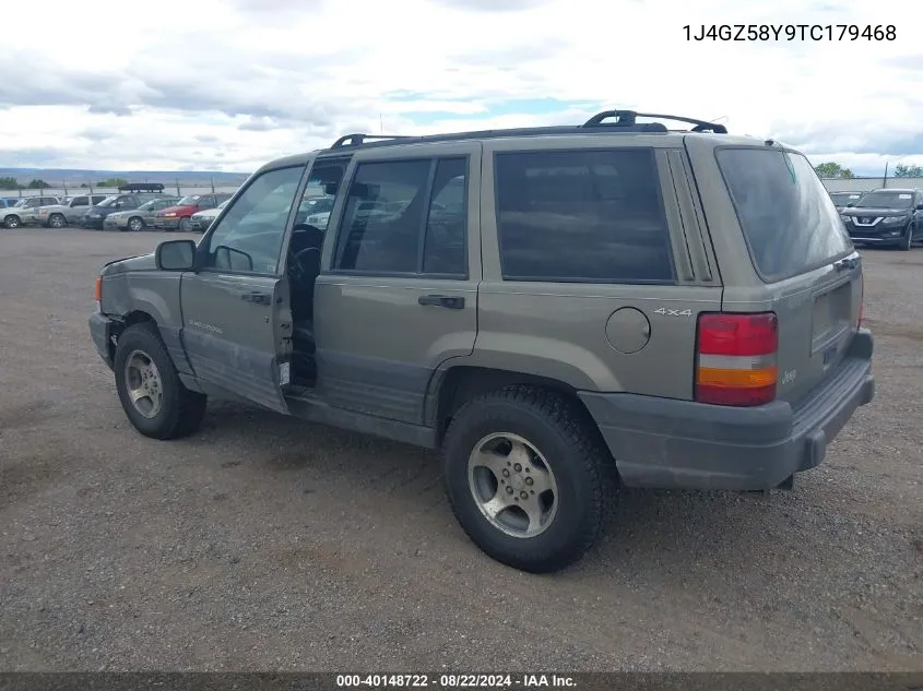 1996 Jeep Grand Cherokee Laredo VIN: 1J4GZ58Y9TC179468 Lot: 40148722