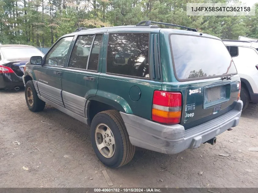 1J4FX58S4TC362158 1996 Jeep Grand Cherokee Laredo