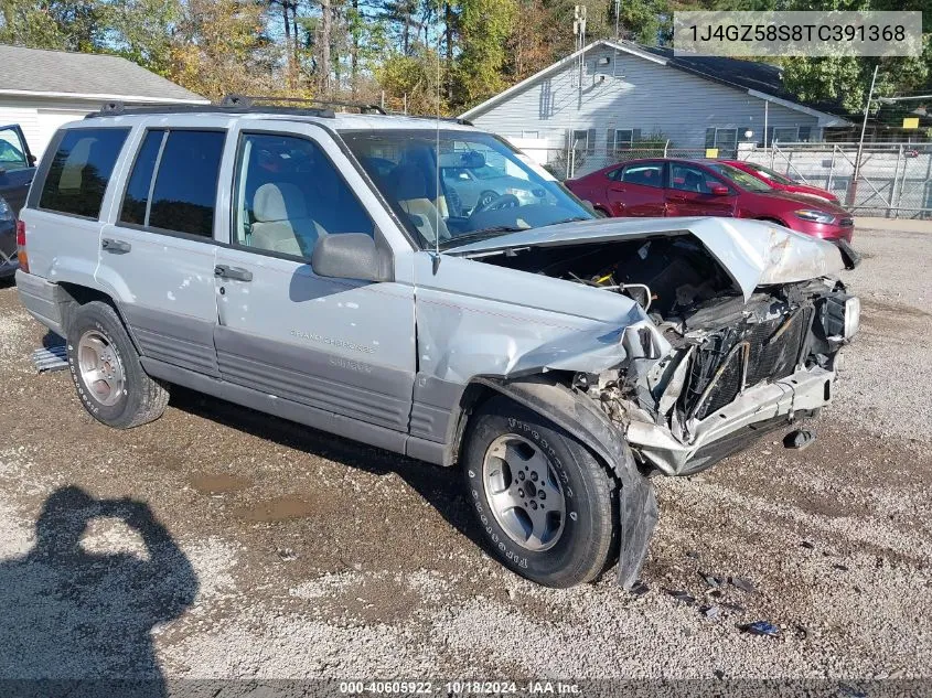 1996 Jeep Grand Cherokee Laredo VIN: 1J4GZ58S8TC391368 Lot: 40605922