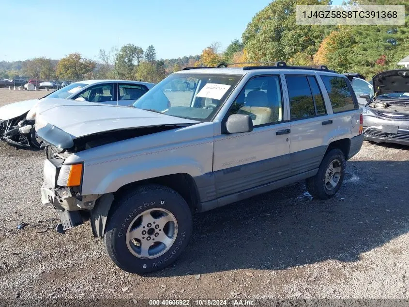 1996 Jeep Grand Cherokee Laredo VIN: 1J4GZ58S8TC391368 Lot: 40605922