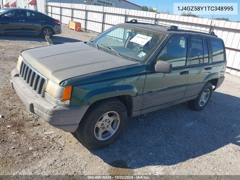 1996 Jeep Grand Cherokee Laredo VIN: 1J4GZ58Y1TC348995 Lot: 40616829