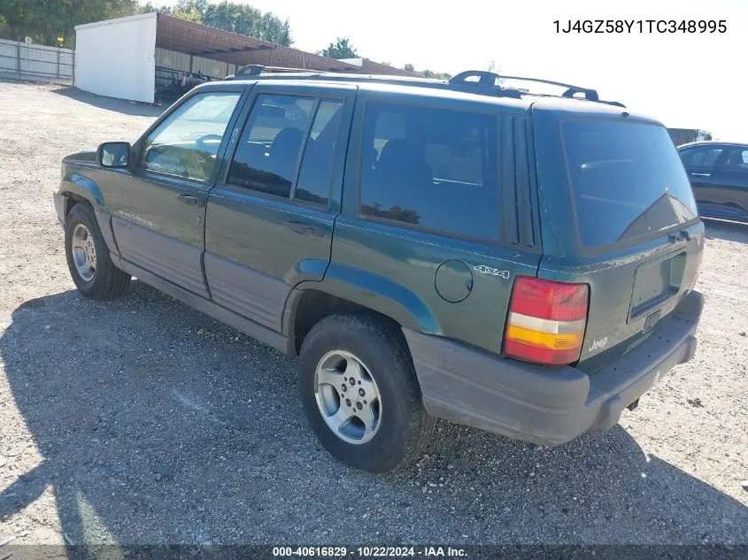 1996 Jeep Grand Cherokee Laredo VIN: 1J4GZ58Y1TC348995 Lot: 40616829