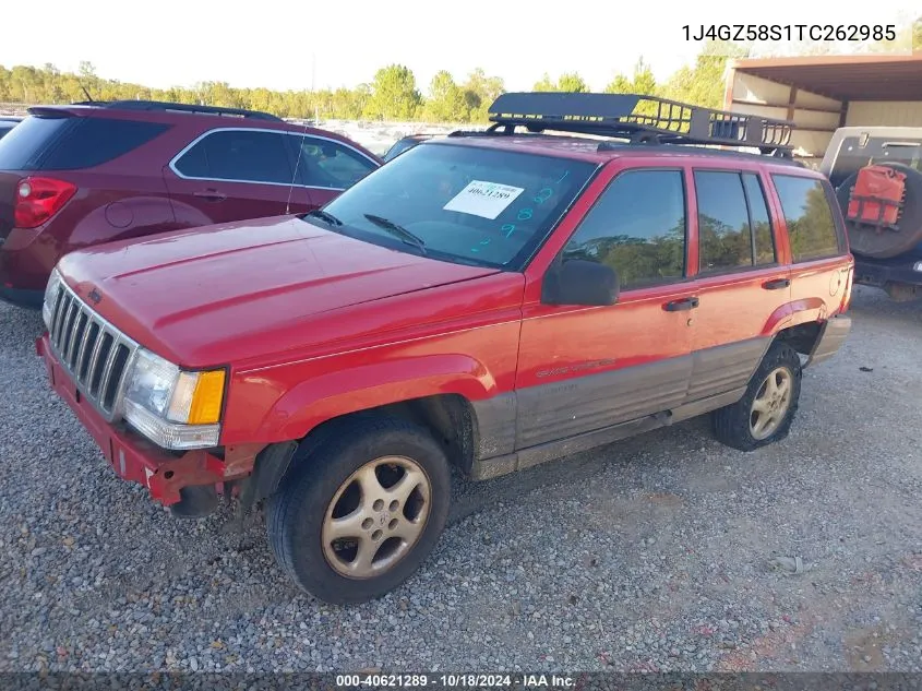 1J4GZ58S1TC262985 1996 Jeep Grand Cherokee Laredo